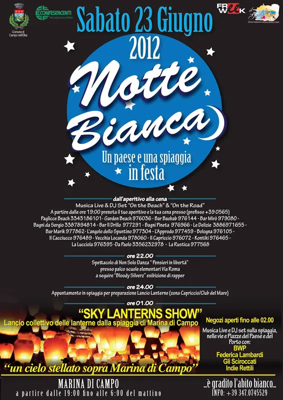 Notte Bianca 2012 - Marina di Campo