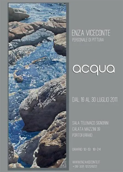 PERSONALE DI PITTURA "acqua"