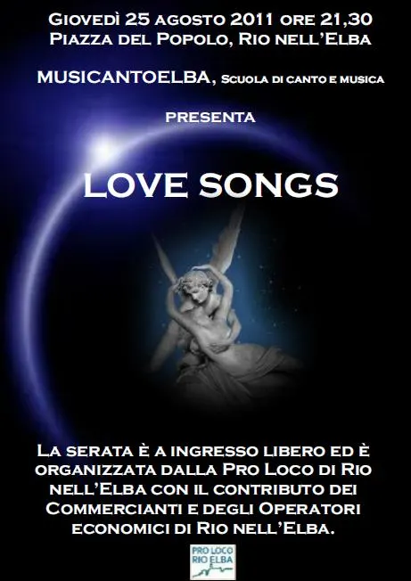"Love Songs" concerto a cura della Scuola Musicanto Elba