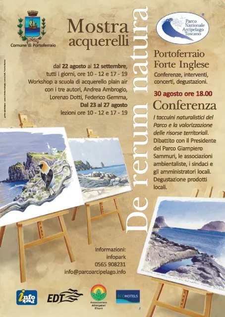 Conferenza: I taccuini naturalistici del parco nazionale dell’Arcipelago Toscano e la valorizzazione delle risorse territoriali - Forte Inglese