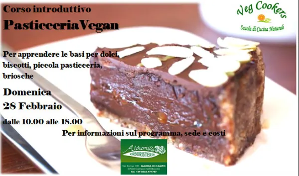 Corso di pasticceria vegana