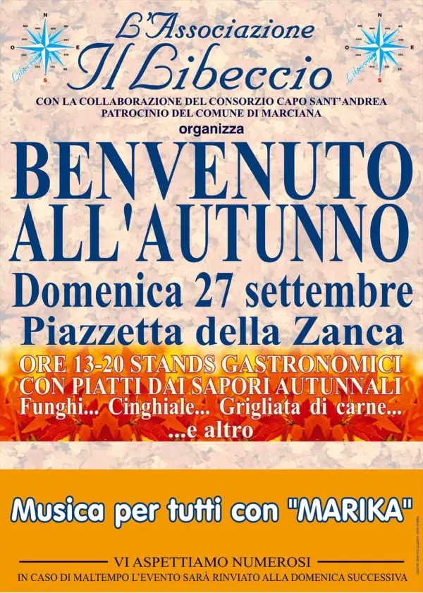 BENVENUTO ALL'AUTUNNO