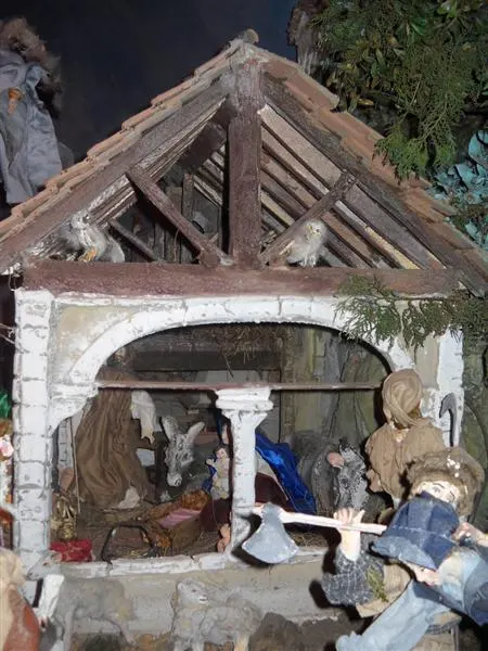 Quadro animato "La Natività di Rio Castello" (presepe meccanico)