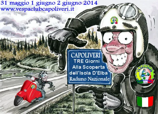 Raduno Nazionale Vespa Club Capoliveri Isola D'Elba
