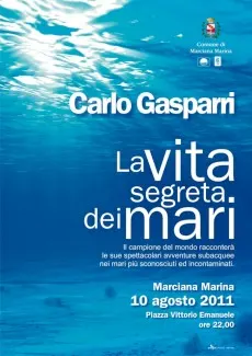 Carlo Gasparri e "La vita segreta dei mari"