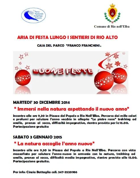 “La natura accoglie l’anno nuovo”, percorso di trekking