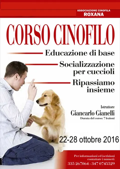 Corso cinofilo di educazione di base 