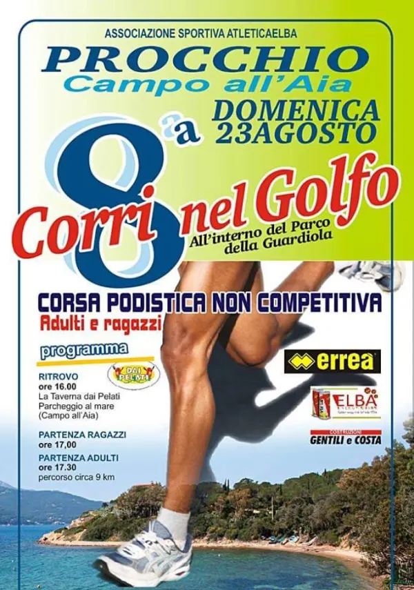 8° Corri nel Golfo - all'interno del Parco della Guardiola