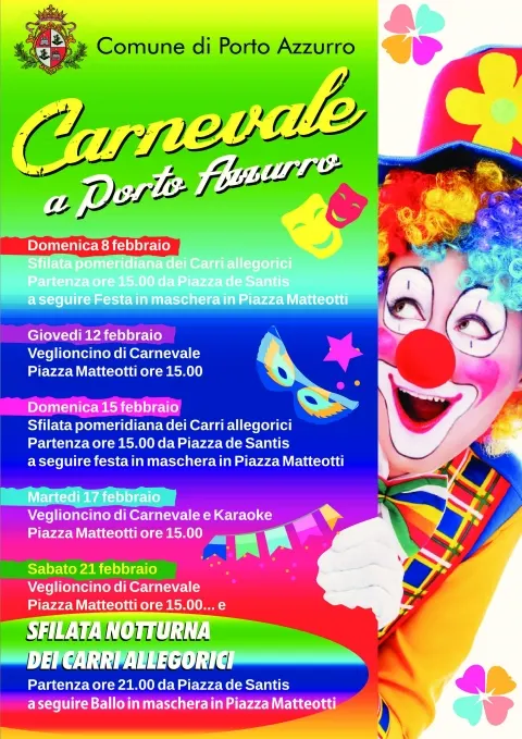 Carnevale Porto Azzurro 2015