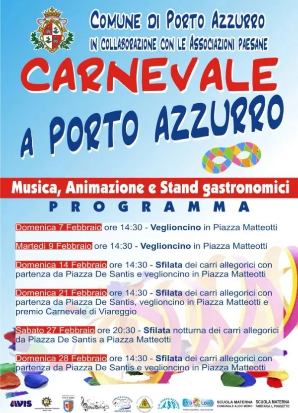 Carnevale a Porto Azzurro