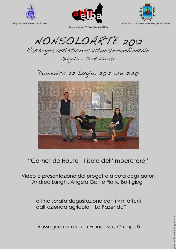 Nonsoloarte presenta "Carnet de Route" - l'isola dell'Imperatore