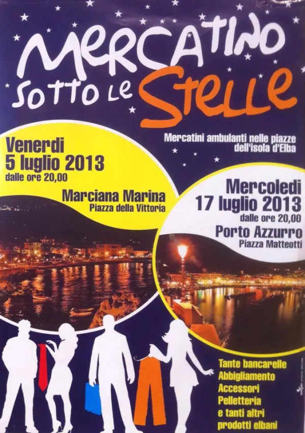 Mercatino sotto le stelle