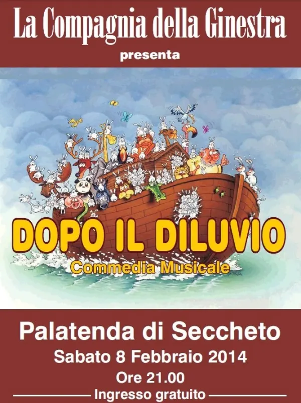 Commedia musicale "Dopo il diluvio"