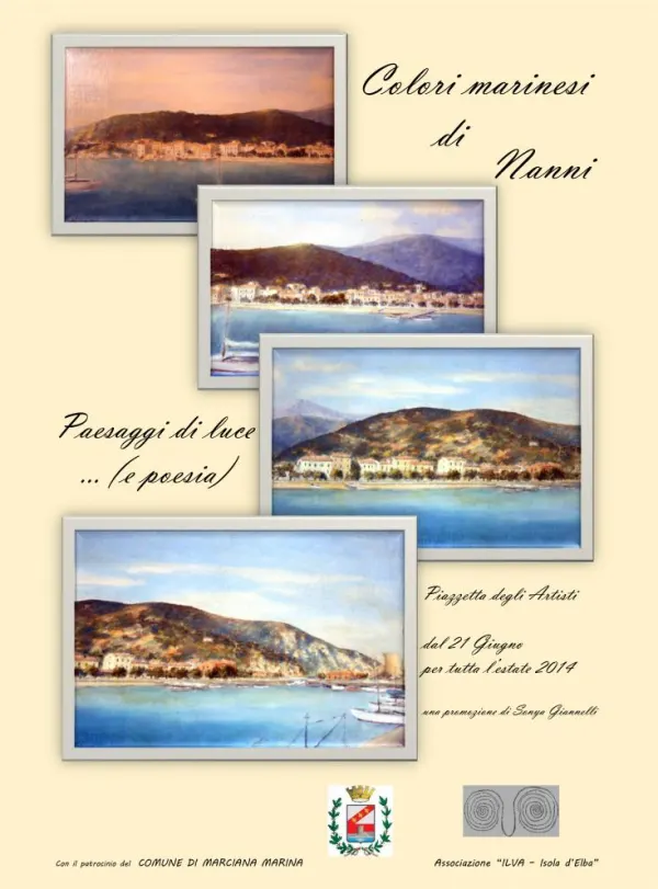 Colori Marinesi di Nanni- Paesaggi di luce (e di poesia)- Mostra di pittura