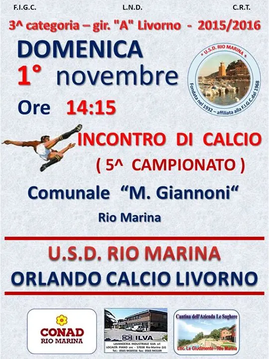 Incontro di Calcio - 5^ Campionato