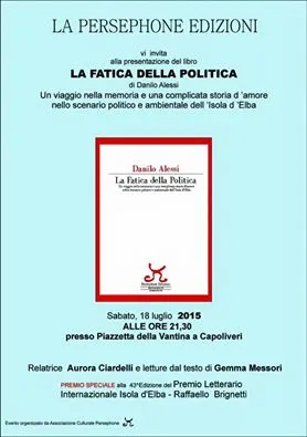Presentazione Libro Danilo Alessi La Fatica della Politica