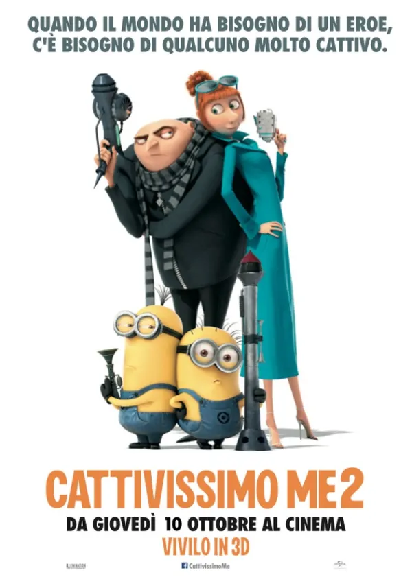 Rassegna Cinema in Famiglia "Cattivissimo me 2"