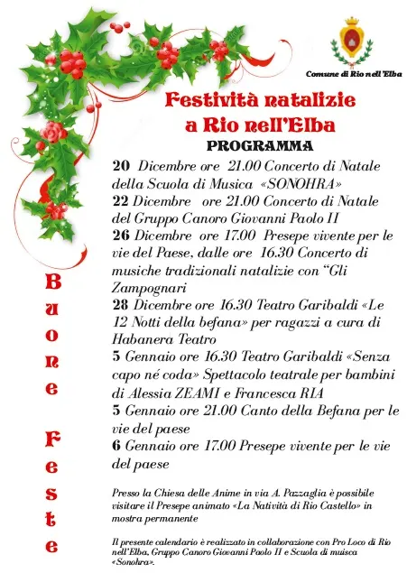 Canto della Befana per le vie del paese
