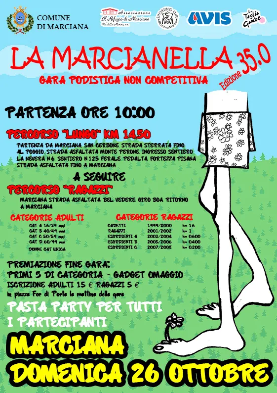La Marcianella- Gara podistica non competitiva