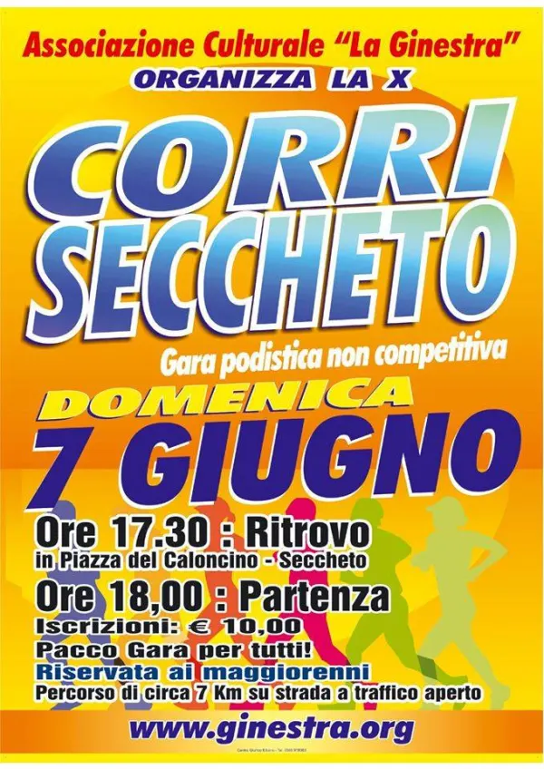 X Corri Seccheto