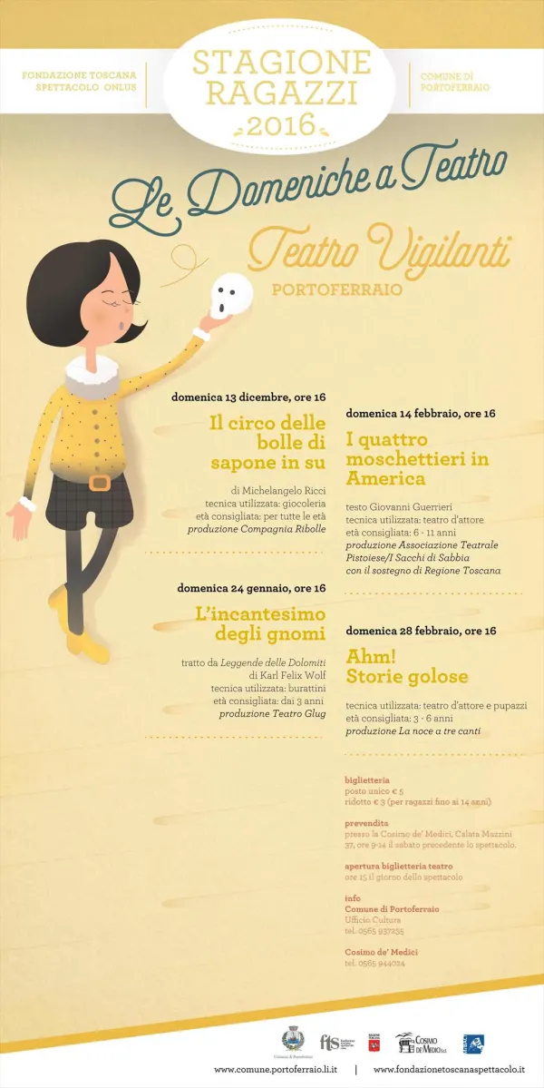 Le Domeniche a Teatro – Ahm! Storie golose