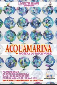 Acquamarina - Mostra di Patchwork