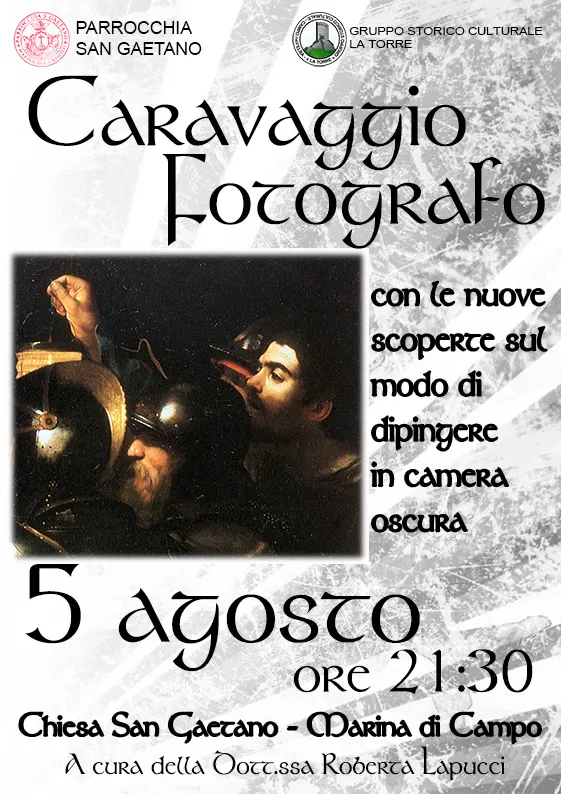 Caravaggio fotografo – con le nuove scoperte sul modo di dipingere in camera oscura