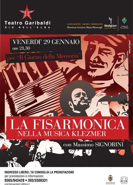 LA FISARMONICA NELLA MUSICA KLEZMER - GIORNATA della MEMORIA - con Massimo SIGNORINI