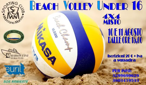 Torneo di Beach Volley Under 16