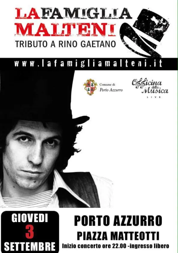 Tributo a Rino Gaetano con la "Famiglia Malteni"