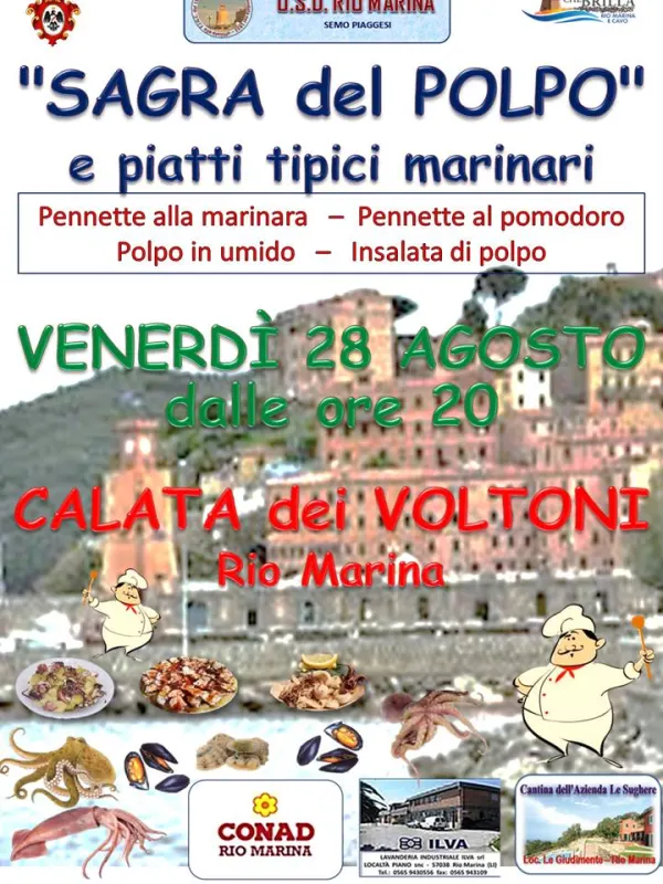 Sagra del polpo e piatti tipici marinari