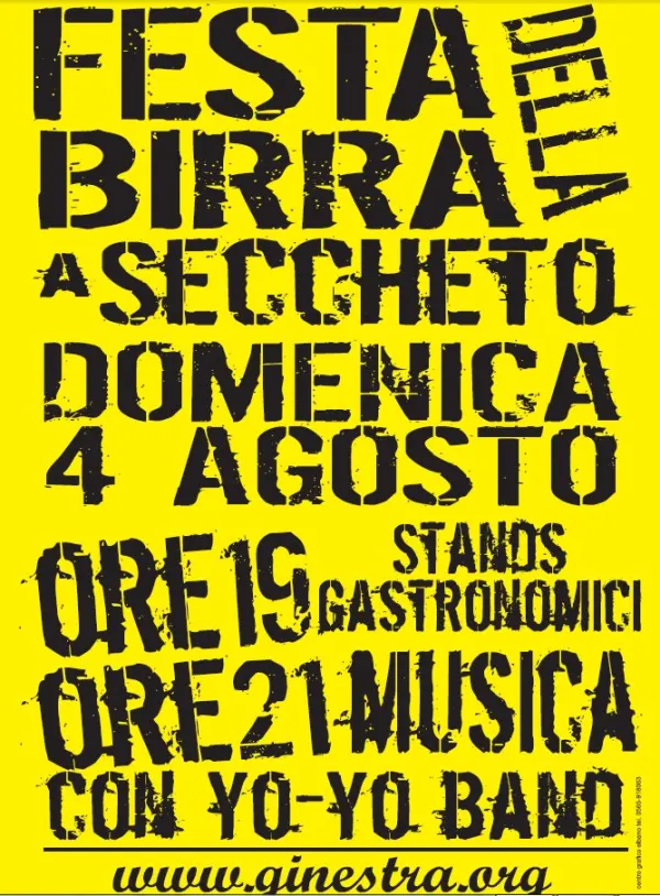 Festa della Birra a Seccheto