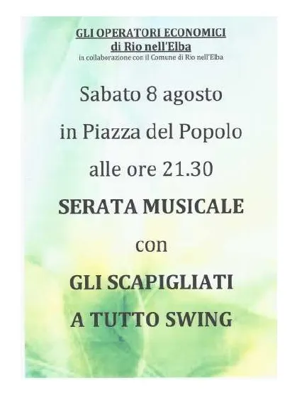 "SCAPIGLIATI A TUTTO SWING"