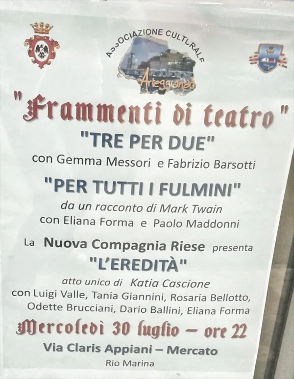 Frammenti di teatro