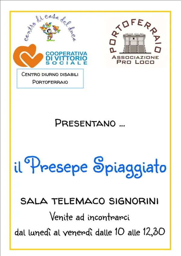 Presepe Spiaggiato