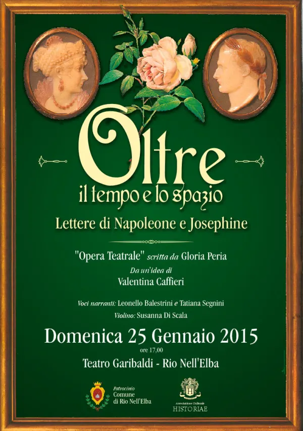 "Oltre il tempo e lo spazio"- Lettere di Napoleone e Josephine, opera teatrale