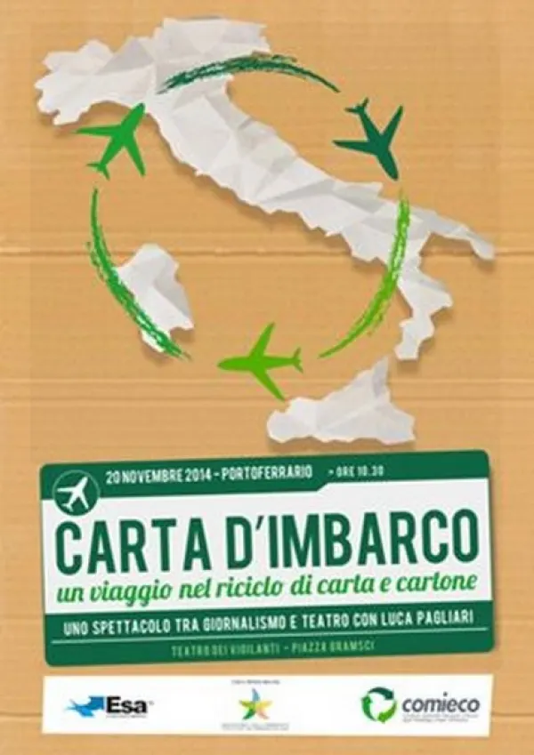 Carta D’Imbarco – Un viaggio nel riciclo di carta e cartone