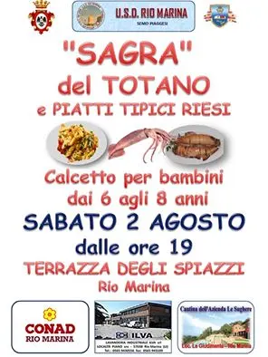Torneo di calcetto bambini e Sagra del Totano