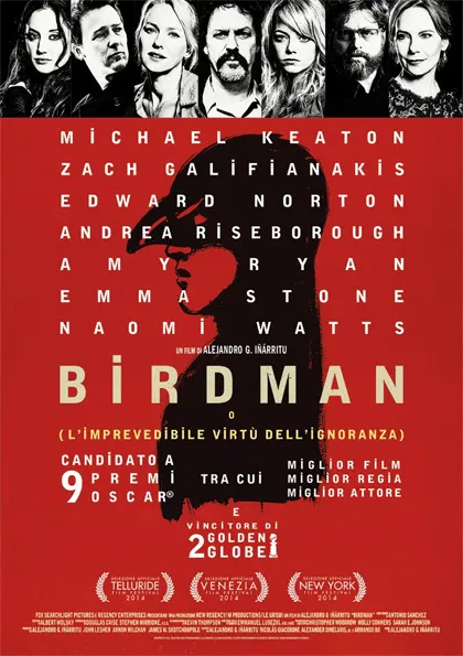 CICLO “CINEMA d’AUTORE”: “BIRDMAN”
