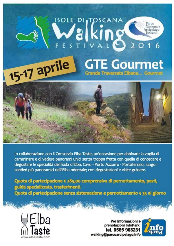 Grande Traversata Elbana…. Gourmet in collaborazione Consorzio Elba Taste