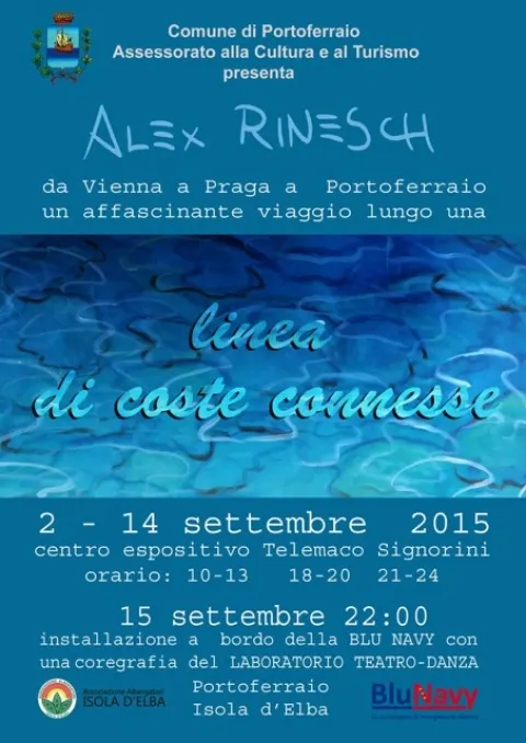 Linea di coste connesse - la mostra di Alex Rinesch