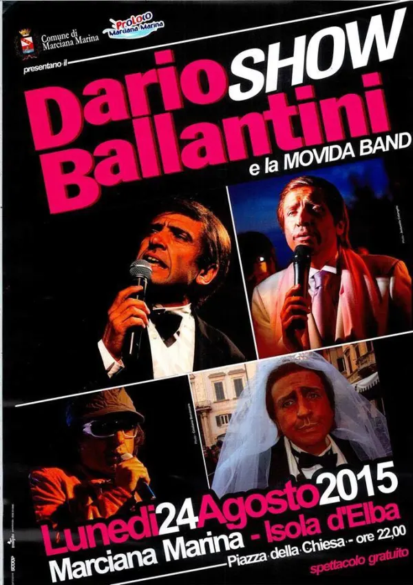 Dario Ballantini Show e la Movida Band