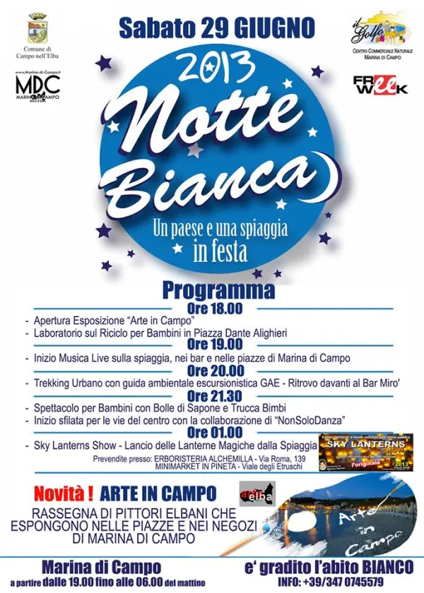 Notte Bianca 2013 - Marina di Campo