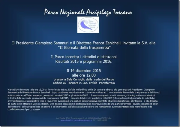 Giornata della trasparenza
