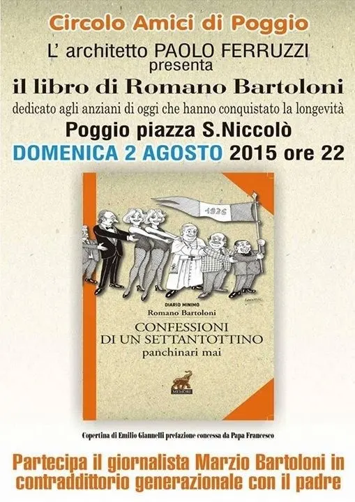 Presentazione libro "Confessioni di un settantottino"
