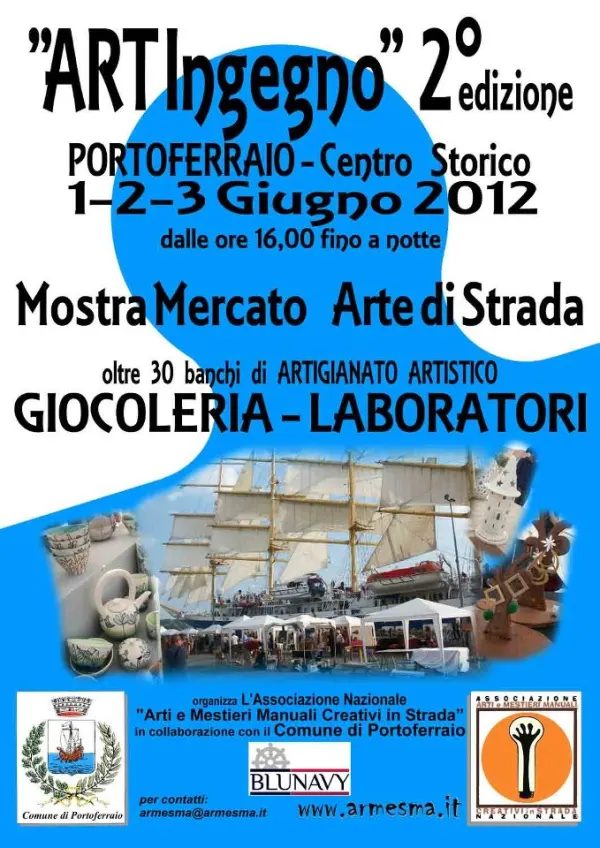 Art Ingegno:  mostra mercato di arti e mestieri creativi di strada 