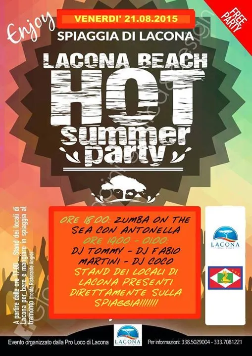 Lacona Beach HOT Summer Party
