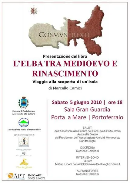 PRESENTAZIONE DEL LIBRO "Elba tra rinascimento e medioevo"