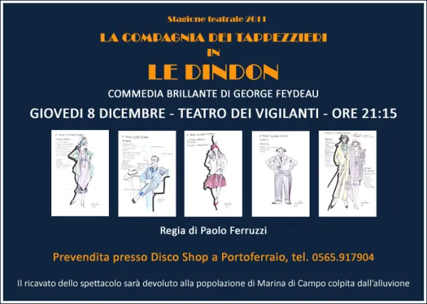 La Compagnia dei Tappezzieri - Spettacolo a beneficio degli alluvionati