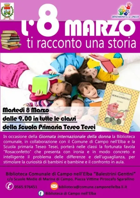 l'8 marzo ti racconto una storia